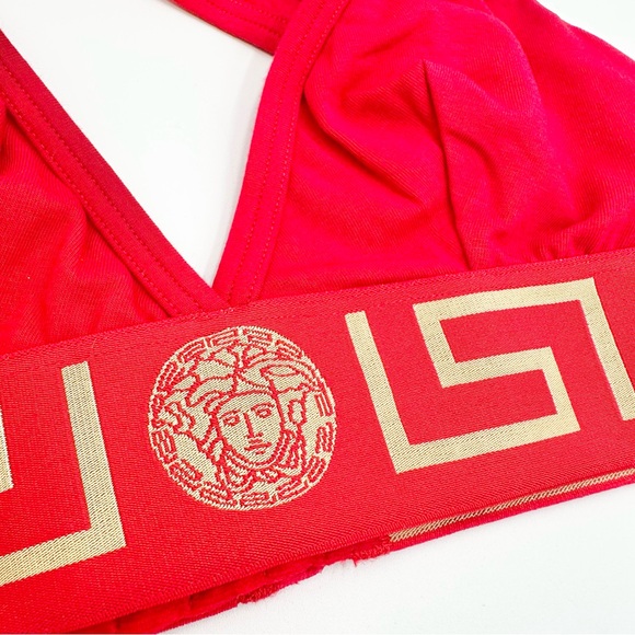 NEW Versace Greca Border Bra Top - Picture 3 of 5